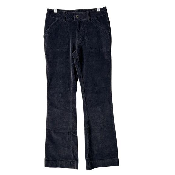 Carhartt Corduroy Pants Women 4 Gray Mid Rise Bootcut Stretch Workwear - Picture 1 of 8